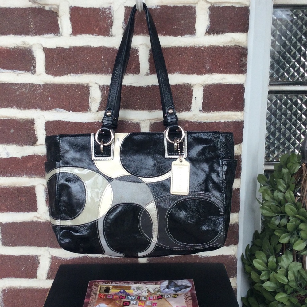 Authentic Coach Patent Leather